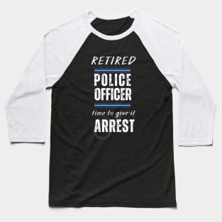 Police Officer Baseball T-Shirt